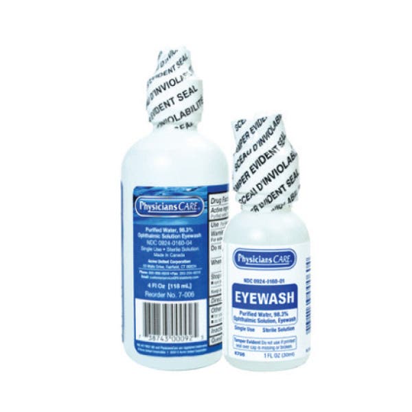 EYE WASH SOLUTION 4 OZ.- PHYSICIANS CARE