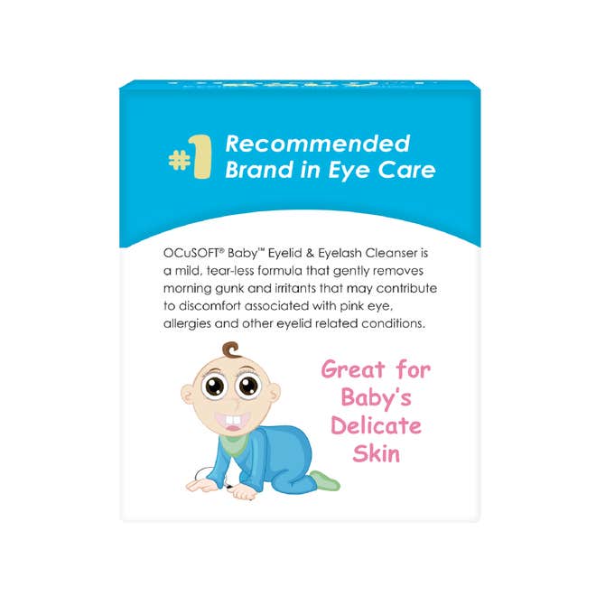 OCuSOFT Baby Eyelid & Eyelash Cleanser - 5/Box