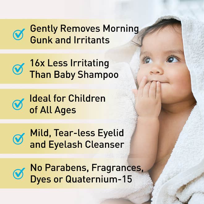 OCuSOFT Baby Eyelid & Eyelash Cleanser - 20/Box