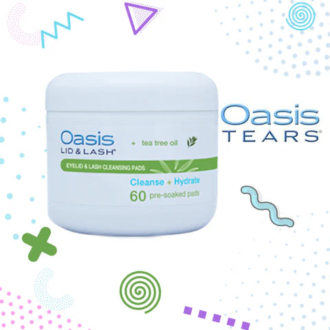 Oasis LID & LASH + Tea Tree Oil Cleansing Pads