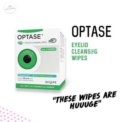 OPTASE Lid Wipes