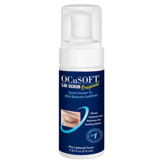 OCuSOFT Lid Scrub Original Foaming Eyelid Cleanser - 7.25 fL oz
