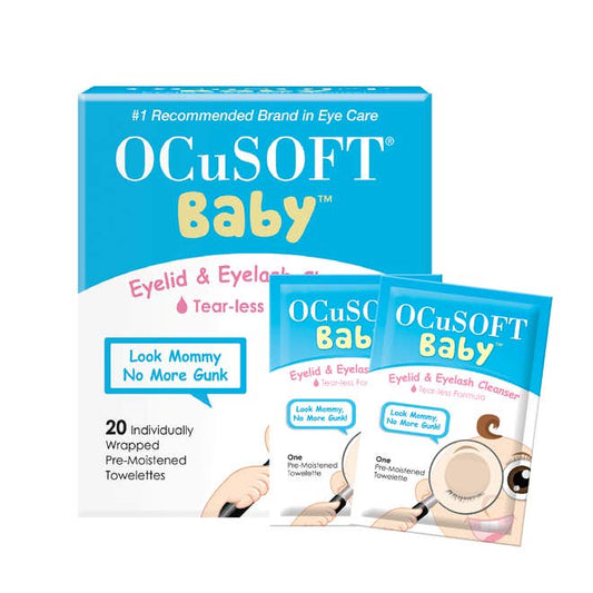 OCuSOFT Baby Eyelid & Eyelash Cleanser - 5/Box
